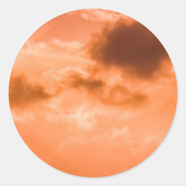Sticker Rond Sticleur rond Sunset & Nuds (Devant)