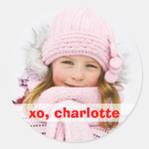 Sticker Rond Sticule de fermeture ronde XO 1