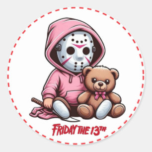 Sticker Rond Stikers Venerdì 13
