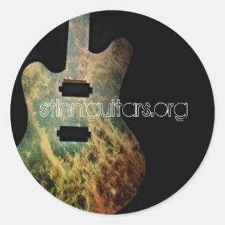 Sticker Rond stinniguitars.org