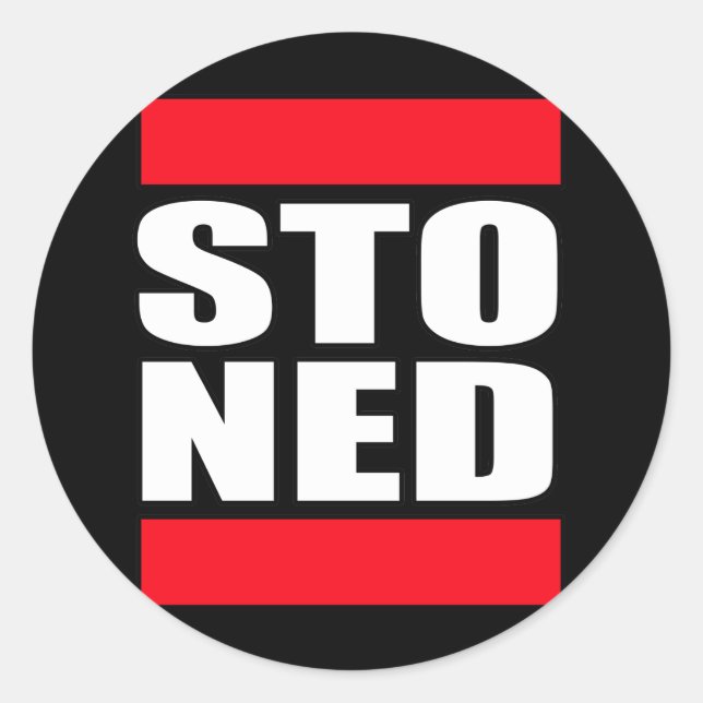 STICKER ROND STO NED (Devant)