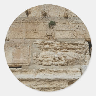Sticker Rond Stones Kotel Western Wall Jerusalem