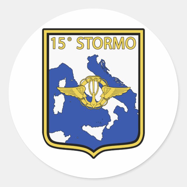 Sticker Rond Stormo 15o (Devant)