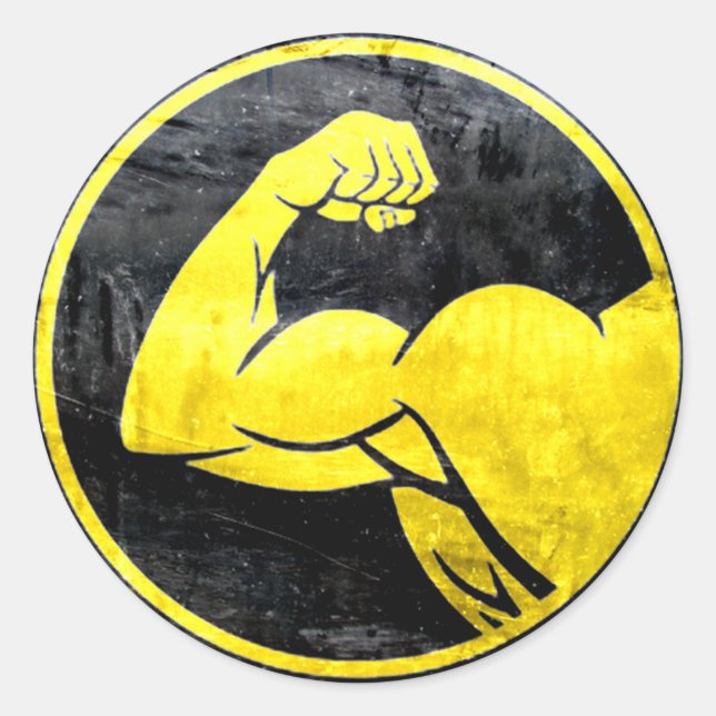 Sticker Rond StrongHands ステッカー オリジナル (Devant)