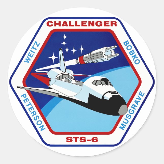 STICKER ROND STS-6 INSIGNIE (Devant)