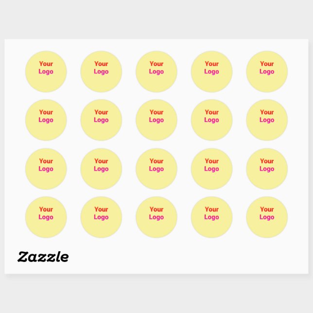 STICKER ROND STYLE CHIC SIMPLE MINIMAL MODERNE ÉLÉGANT (Feuille)