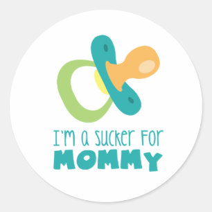 Sticker Rond Sucer pour maman