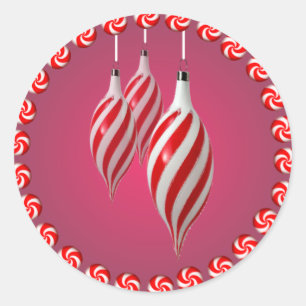 Sticker Rond SUCRERIE et ORNEMENTS de SOLEIL par SHARON SHARPE