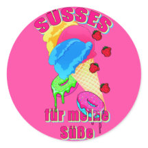 SUCRERIES pour ma douce glace fraise beige beige