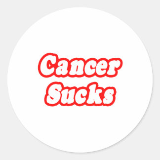 Sticker Rond Sucs cancéreux