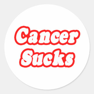 Sticker Rond Sucs cancéreux