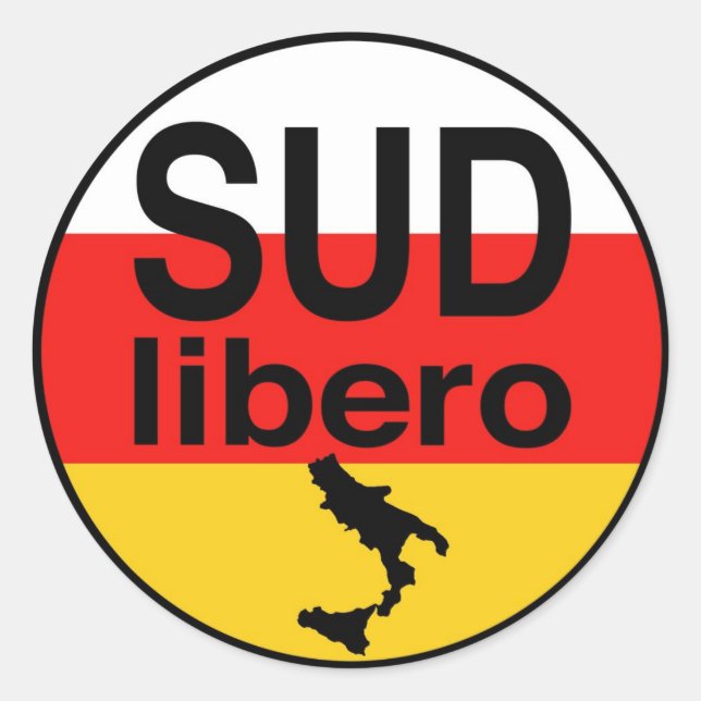 Sticker Rond Sud Libero (Devant)