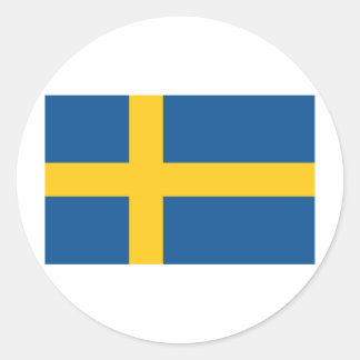 Sticker Rond Suède / Sverige