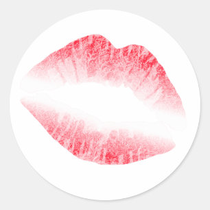 Sticker Rond Sugah Lips