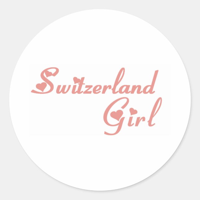 Sticker Rond Suisse (Devant)
