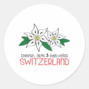 Sticker Rond Suisse