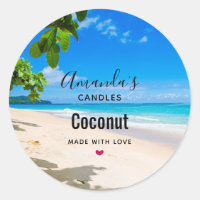 Sun Sand et Surf Tropical Beach Bougie Business