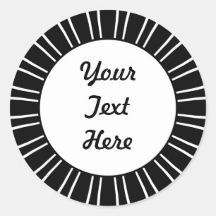 Sticker Rond SunBurst 03