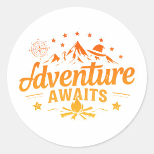 Sticker Rond Sunburst Energy