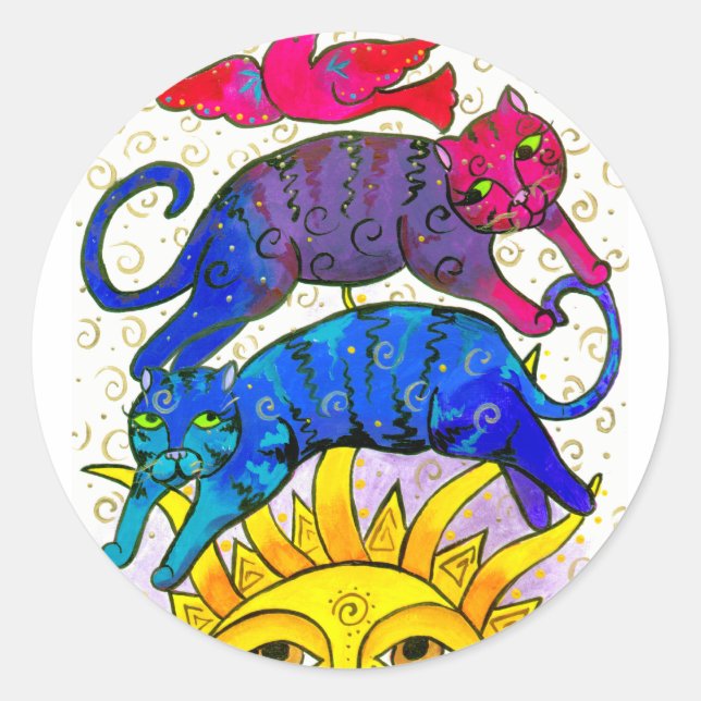 Sticker Rond Sundance (Devant)