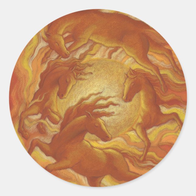 Sticker Rond Sunhores (Devant)