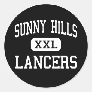 Sticker Rond Sunny Hills - Lancers - High - Fullerton