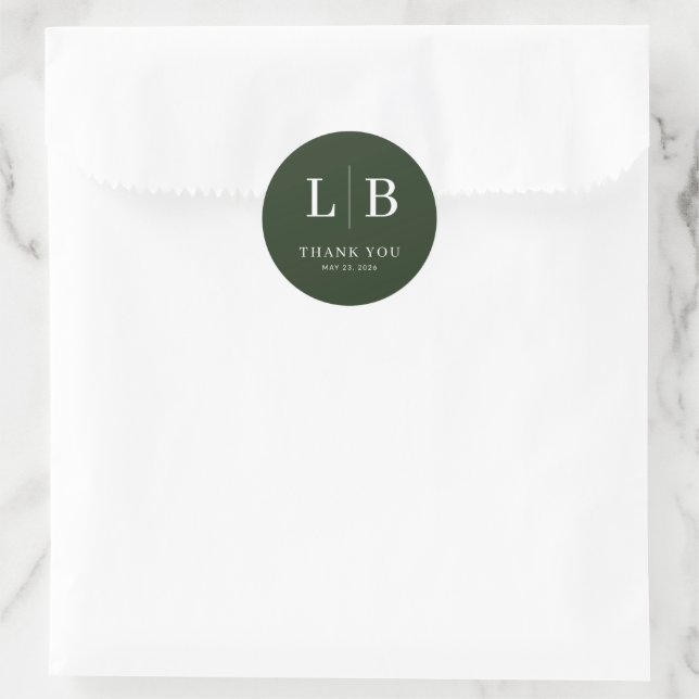 Sticker Rond Sunny Lemon Mariage (Sac)