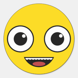 Sticker Rond Super Face