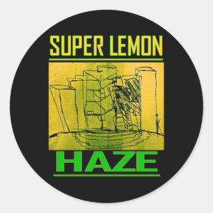 STICKER ROND SUPER LEMON HAZE