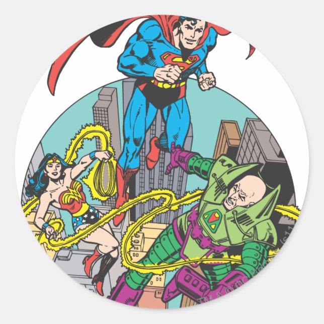 Sticker Rond Super Powers™ Collection 6 (Devant)