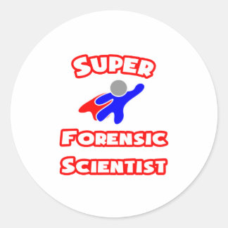 Sticker Rond Super scientifique