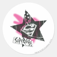 Supergirl Pink Spray Star Peinture