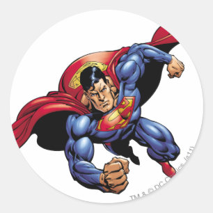 Sticker Rond Superman 31
