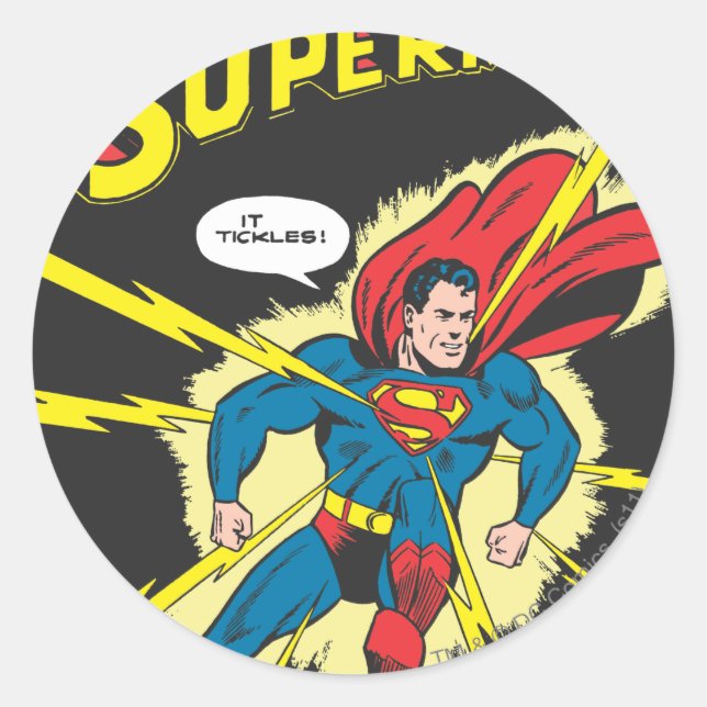 Sticker Rond Superman #32 (Devant)