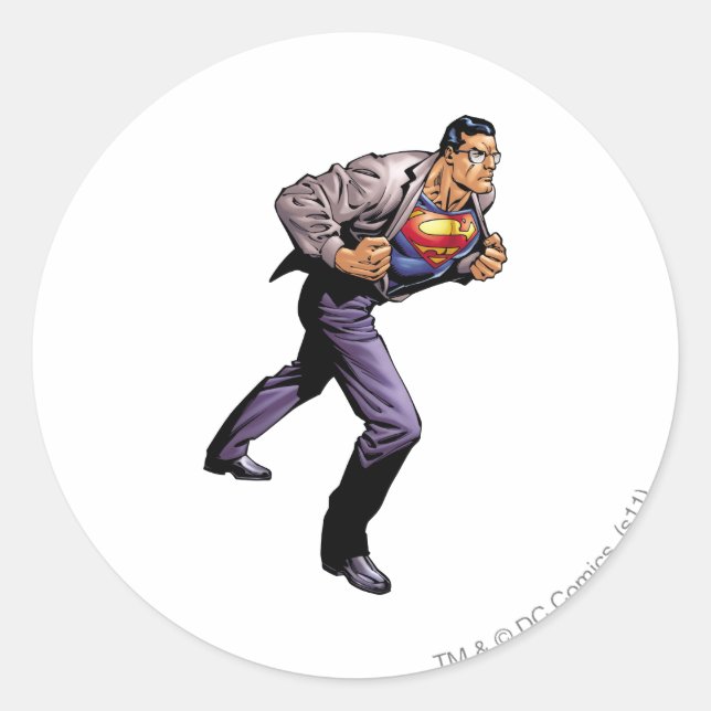 Sticker Rond Superman 46 (Devant)