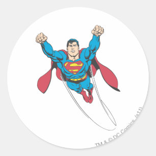 Sticker Rond Superman 65