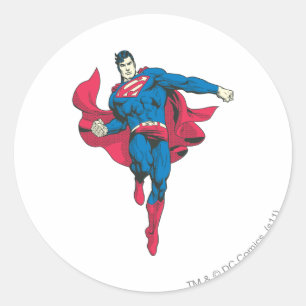 Sticker Rond Superman 89