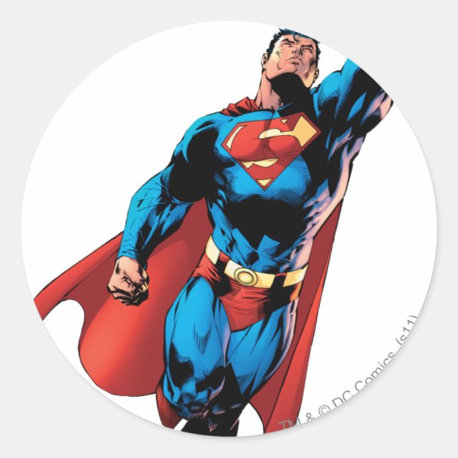 Sticker Rond Superman Soeurs (Devant)