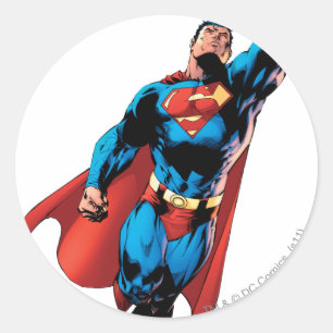 Sticker Rond Superman Soeurs