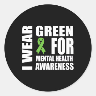 Sticker Rond Support mental pour la santé