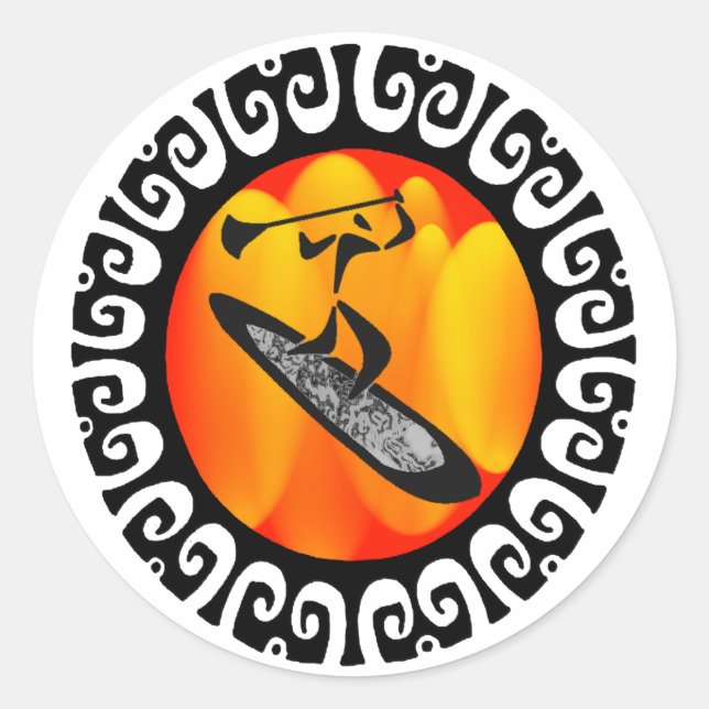 STICKER ROND SUPPRIMER LA JOURNÉE (Devant)