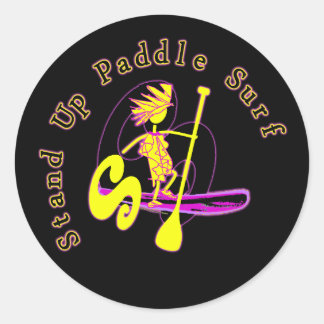 Sticker Rond Surf de pédale