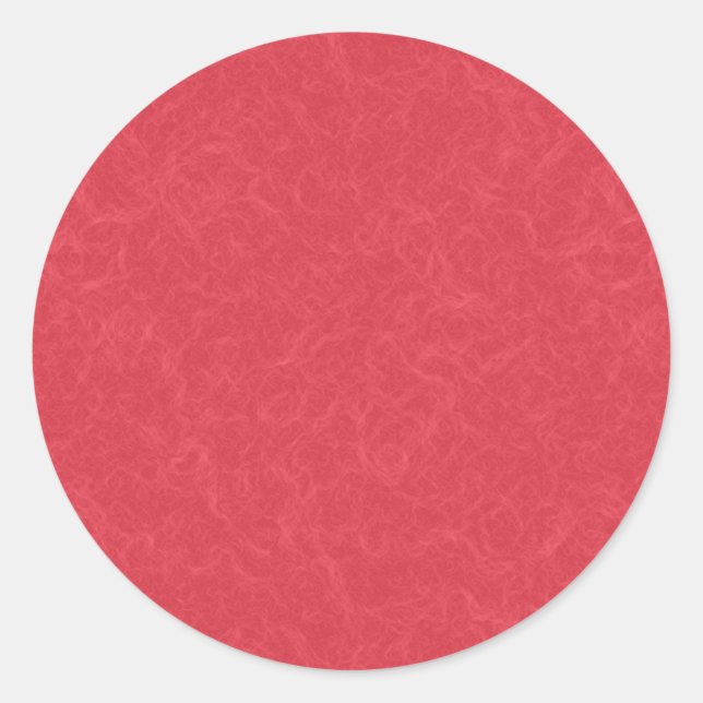 Sticker Rond Surface texturée rouge avec un motif subtil en spi (Devant)
