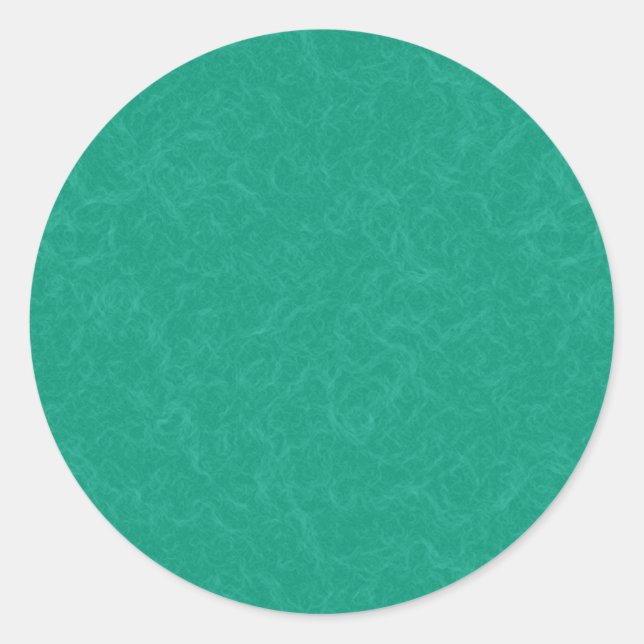 Sticker Rond Surface texturée sarcelle avec un motif subtil tou (Devant)