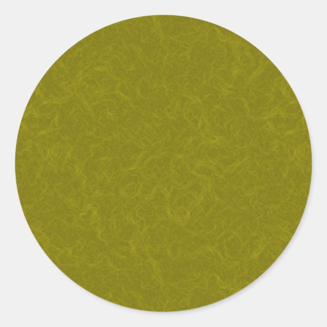 Sticker Rond Surface vert olive avec un motif subtil et tourbil (Devant)