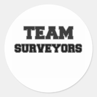 Sticker Rond Surveyeurs d'équipe