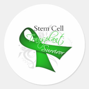 Sticker Rond Survivant - greffe de cellule souche