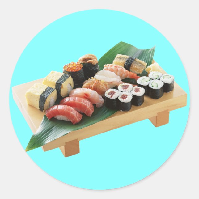 Sticker Rond Sushi (Devant)