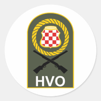 Sticker Rond Suveniri sa HVO oznakom
