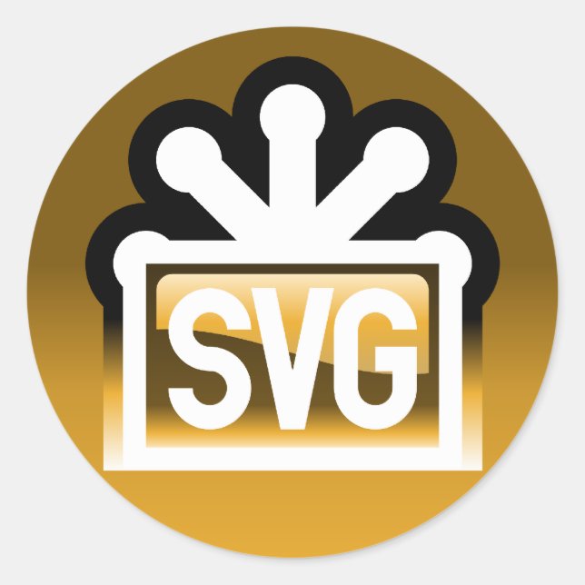 Sticker Rond SVG complet (Devant)